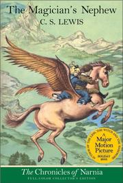 The magician's nephew Book cover