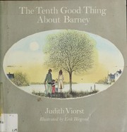 The tenth good thing about Barney Book cover