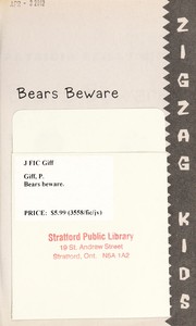 Bears beware  Cover Image