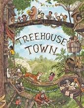 Treehouse town Book cover