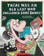 There was an old lady who swallowed some books! Book cover