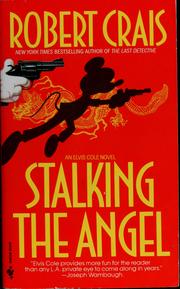 Stalking the angel Book cover