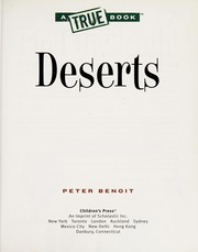 Deserts Book cover
