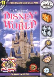 The mystery at Disney World Book cover